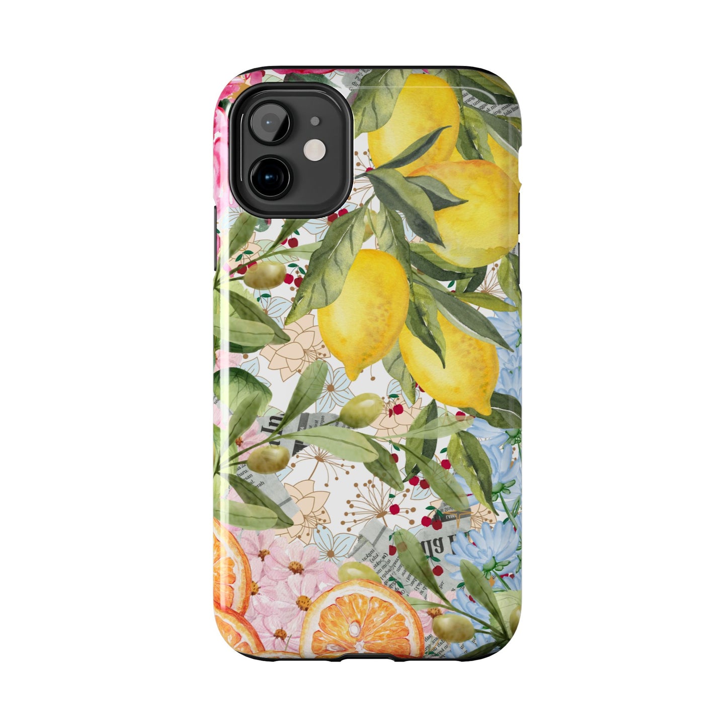 Springtime in the Park Phone Case. iPhone 15 iPhone 14 iPhone 13, etc Protective Tough double layered phone case. Trendy Cute Aesthetic case