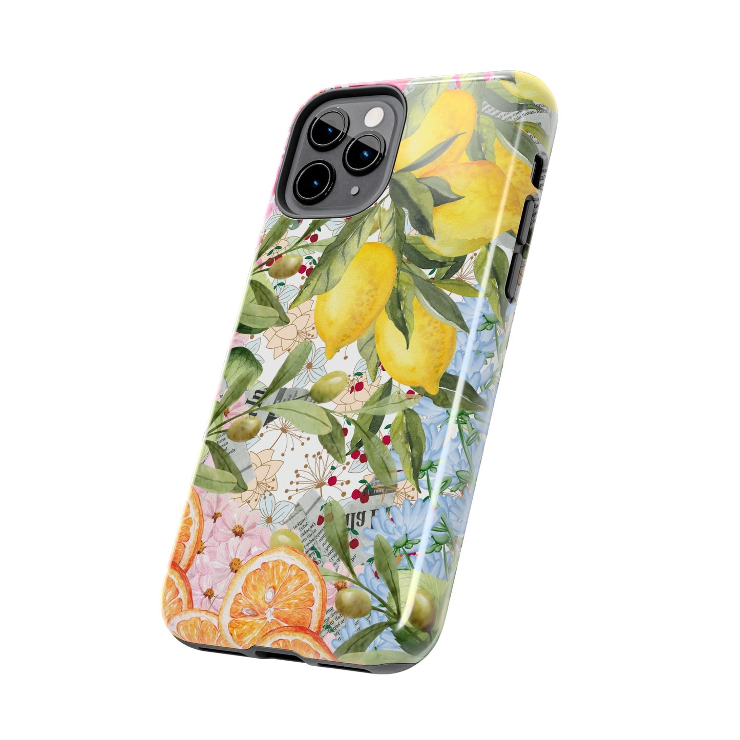 Springtime in the Park Phone Case. iPhone 15 iPhone 14 iPhone 13, etc Protective Tough double layered phone case. Trendy Cute Aesthetic case