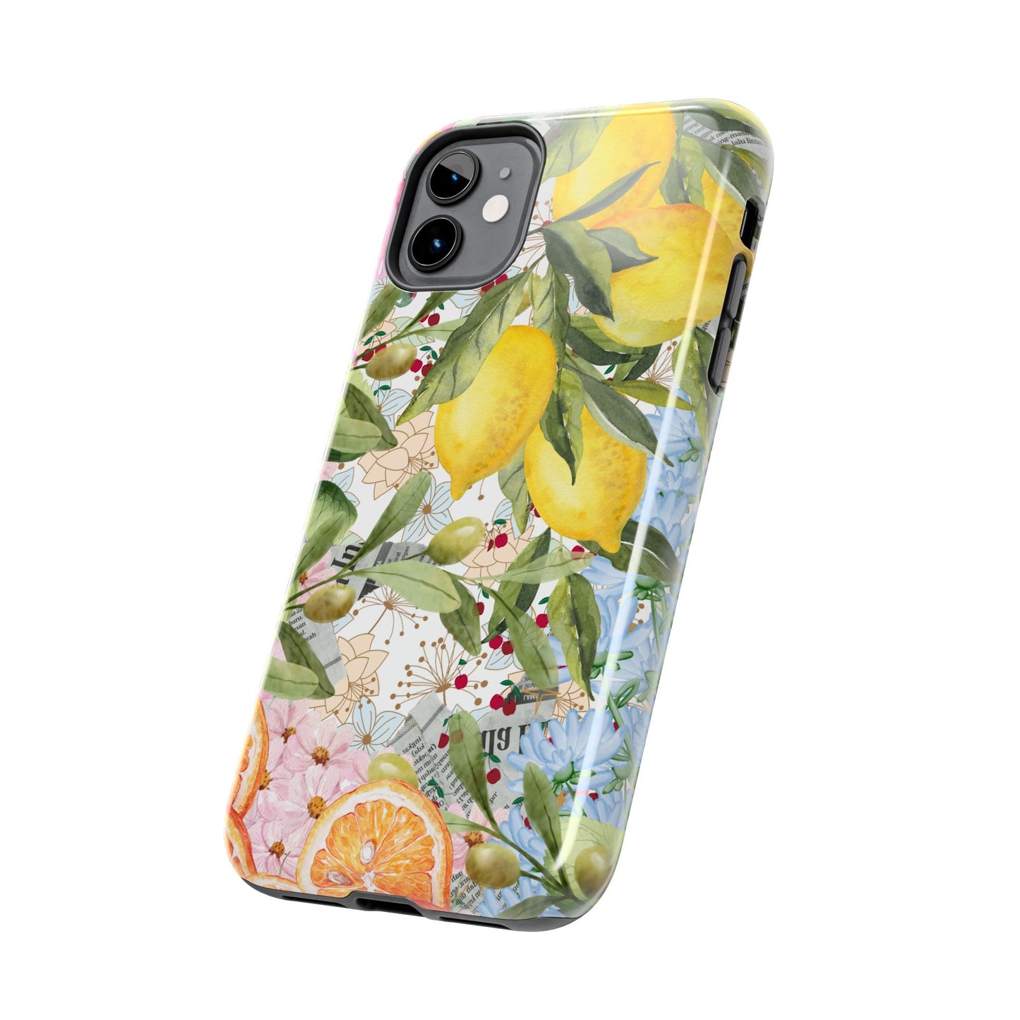 Springtime in the Park Phone Case. iPhone 15 iPhone 14 iPhone 13, etc Protective Tough double layered phone case. Trendy Cute Aesthetic case